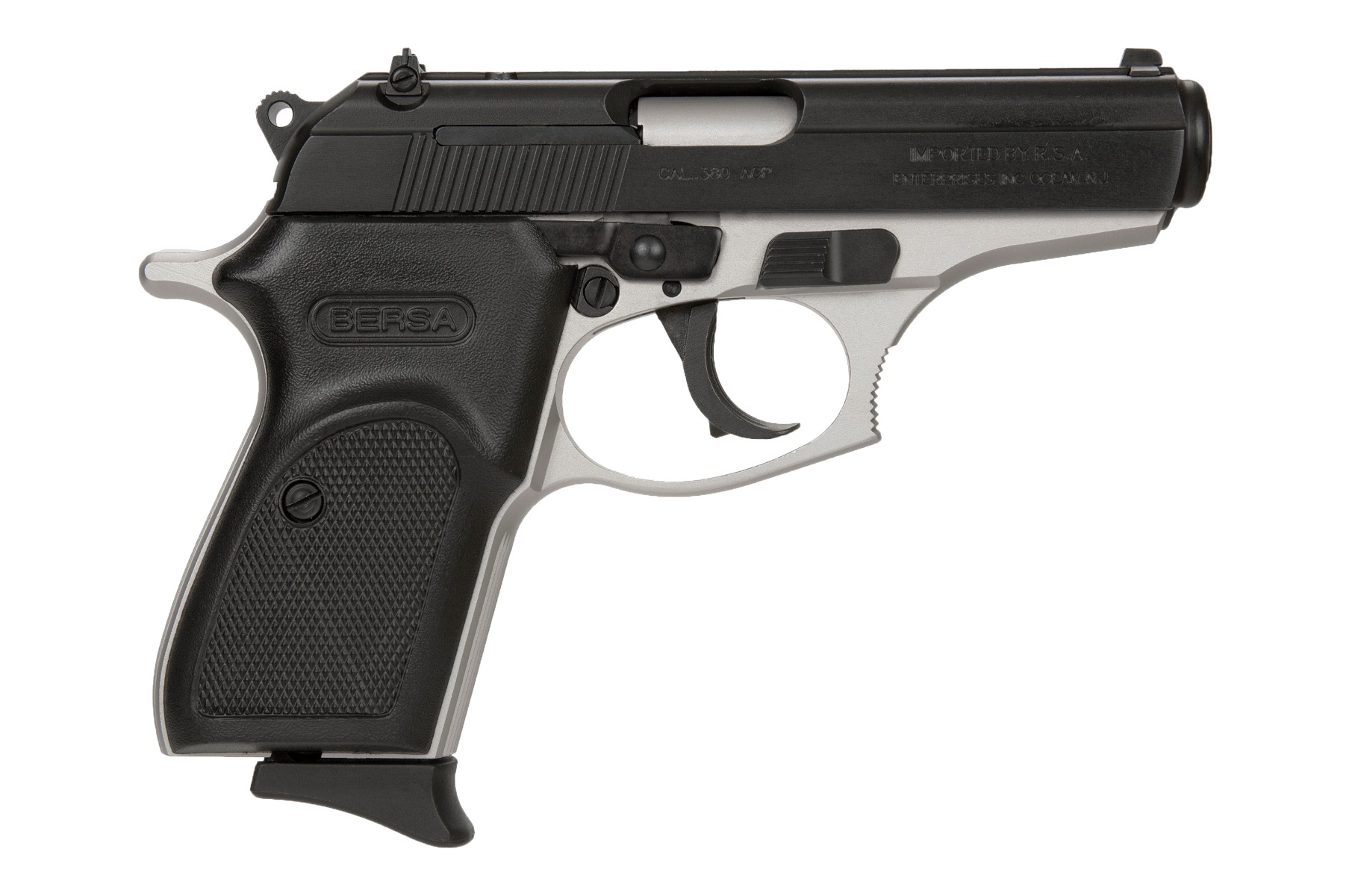 Bersa Semi-Auto Pistol 380ACP 3.5 Barrel 1-8Rd Capacity Black Finish