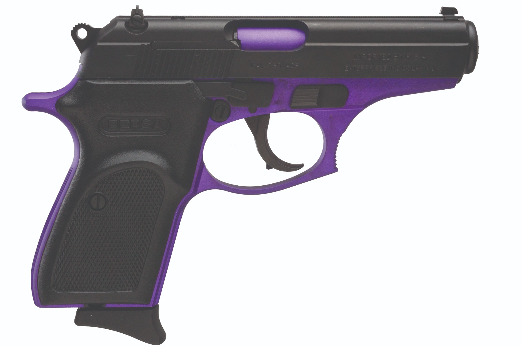 Bersa TPR Compact Semi-Auto Pistol .380 ACP Purple Cerakote Finish