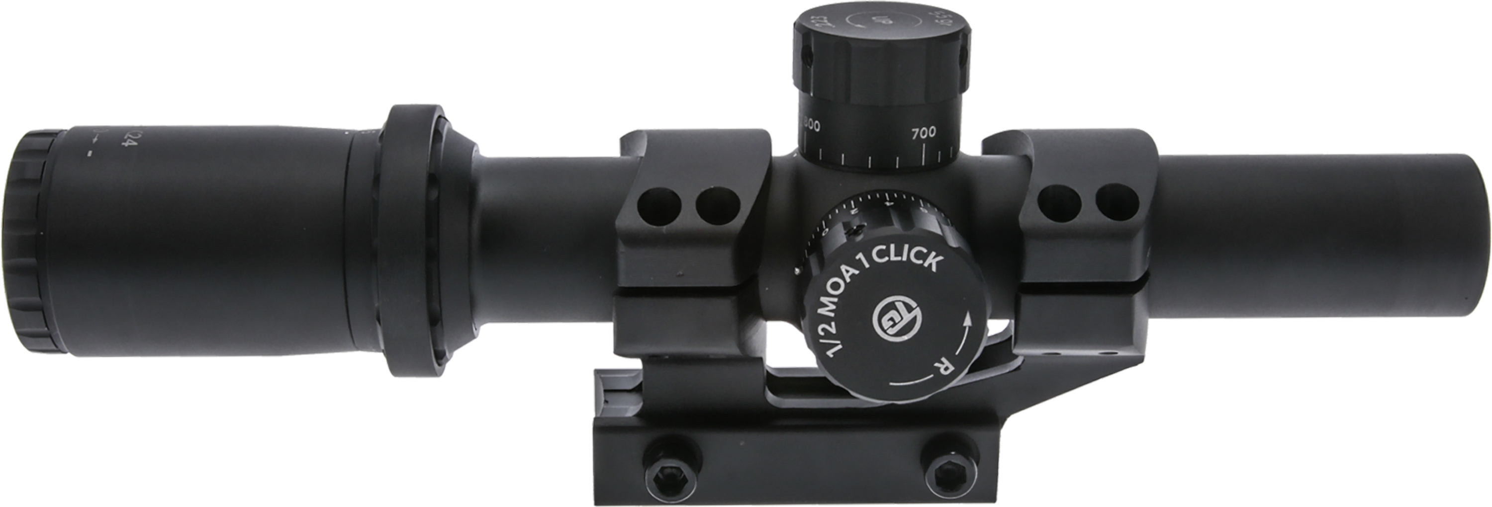 TruGlo TG8516TL Tru-Brite 30 1-6x24mm Illuminated Rifle Scope Matte Black