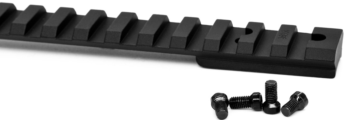 Warne V450M Howa-Vanguard Vapor Picatinny Rail Black Anodized Short Acti...