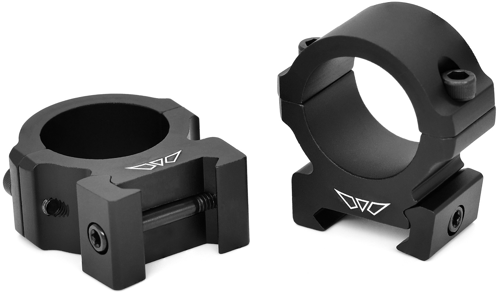 WARNE Vapor Horizontal 1" Medium Matte Scope Rings Fits Picatinny (V601M) - Warne Manufacturing Company - 1" for sale at TheGunDock