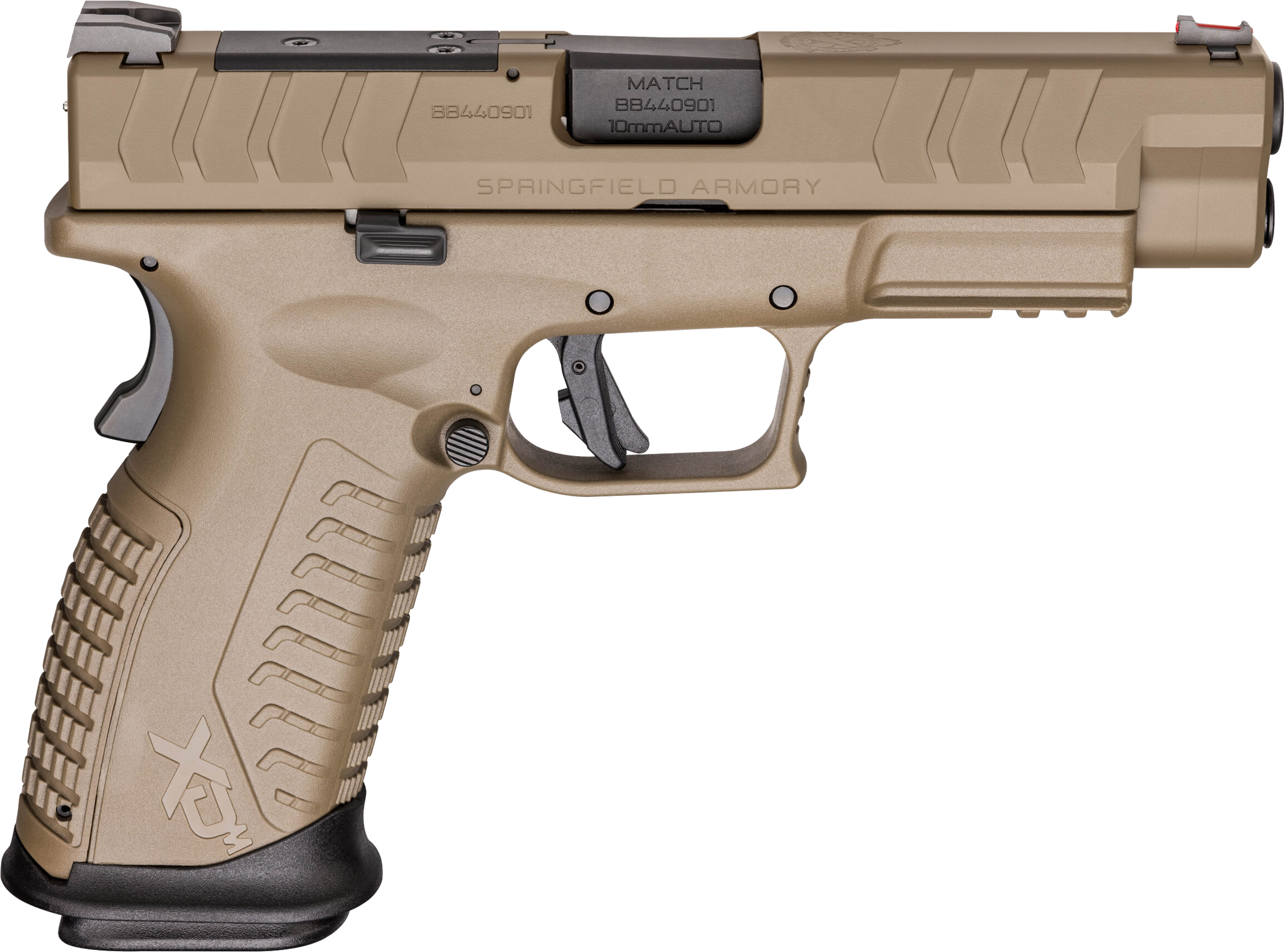 Springfield ARMORY XD-M Elite OSP 10mm Auto 4.5in Barrel 16rd FDE Pistol - Springfield Armory - 10mm
