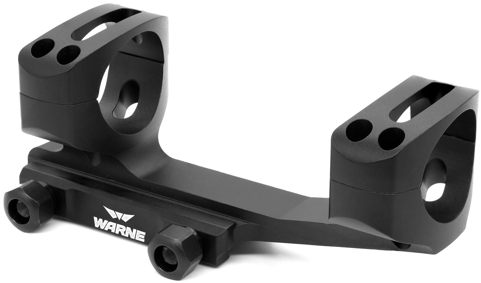 Warne XSKEL34TW X-SKEL Gen 2 Scope Mount/Ring Combo Black Anodized 34mm