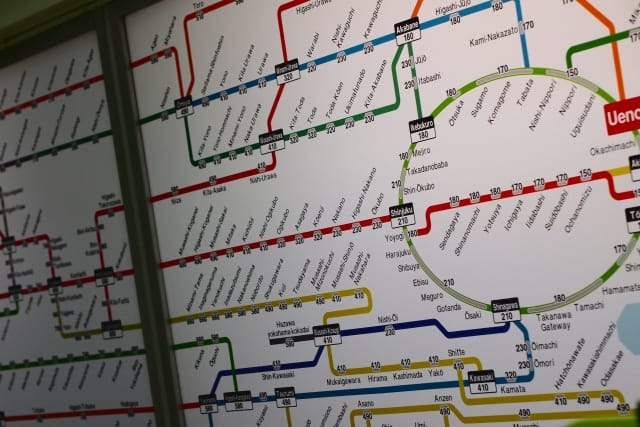 Accessing Places Outside the Central Area Like Toyosu and Skytree Takes More Time Than Expected