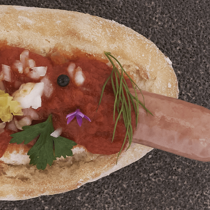 Asagiri Free-Range Pork Hot Dog