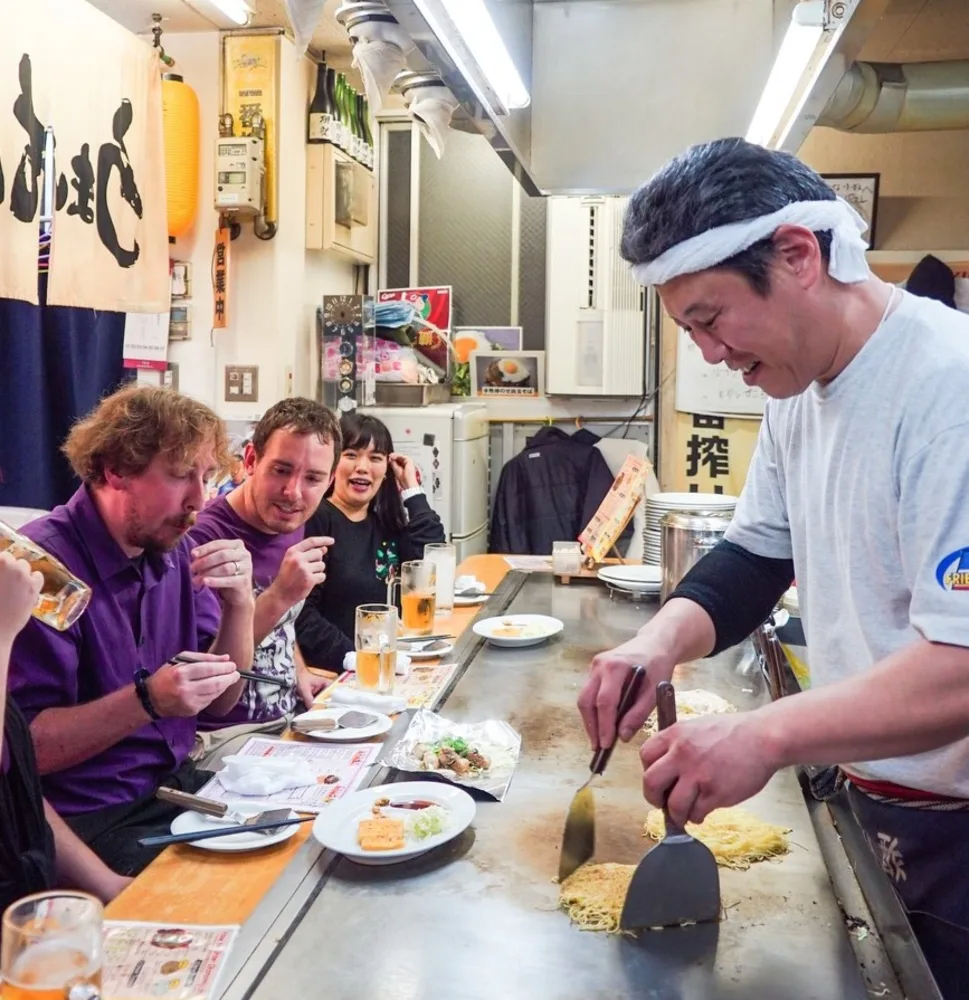 The Hiroshima Bar Hopping Food Tour