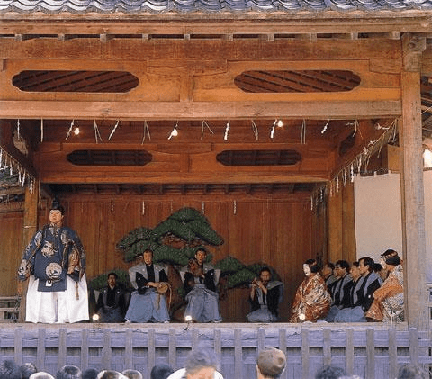 Ono Minato Shrine Ritual Noh Performance