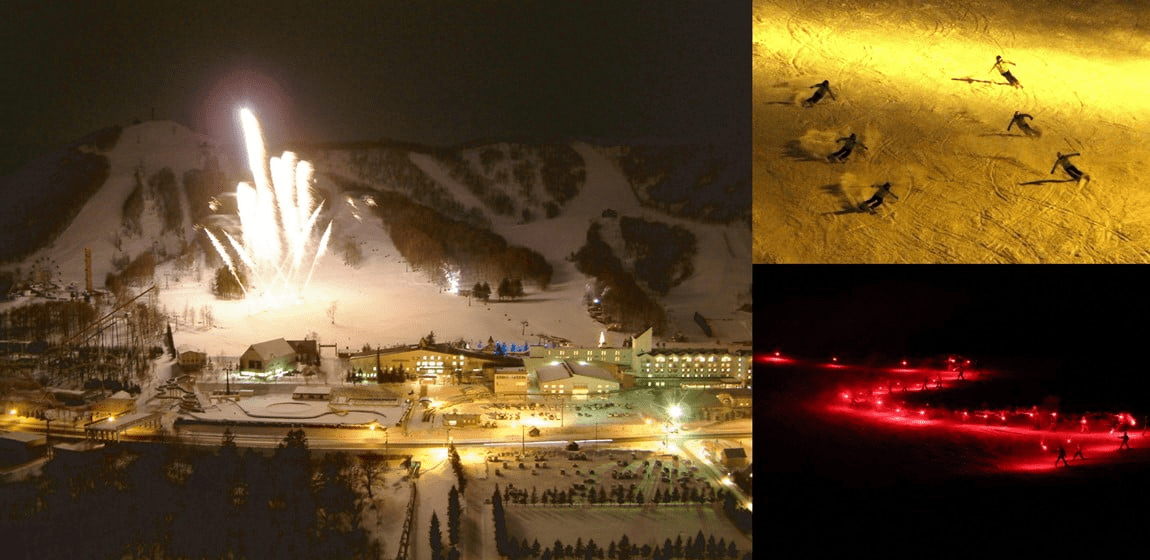 Rusutsu Resort Fireworks Display