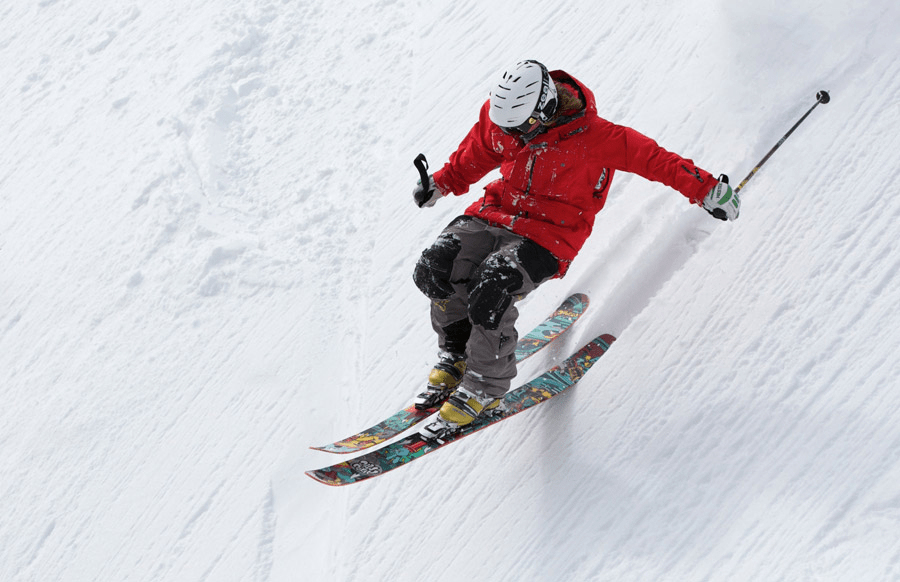 First Skiing at Niseko