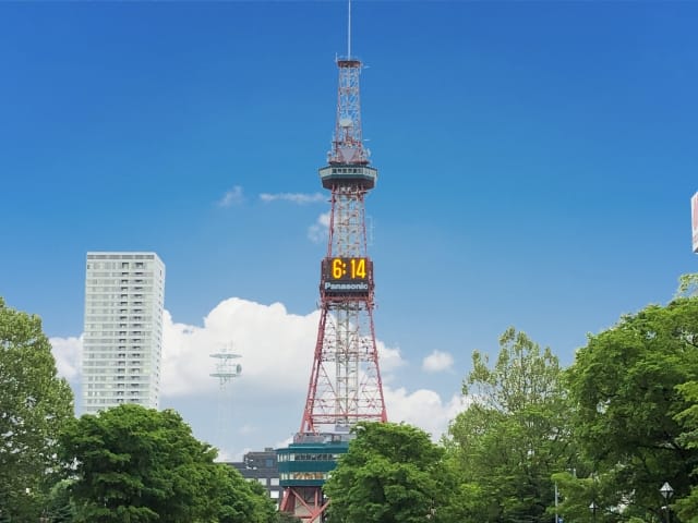 Sapporo's Cityscape from Sapporo TV Tower.jpg