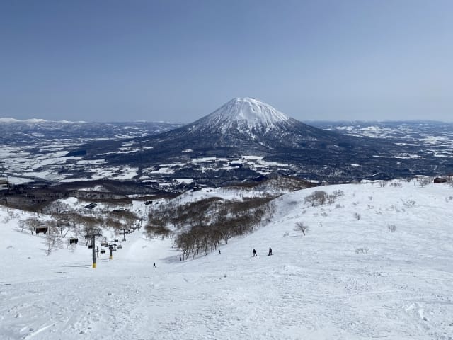 Skiing in Niseko