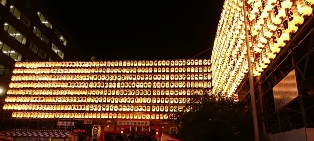 The Overwhelming Display of Lanterns at Hanazono Shrine Tori no Ichi