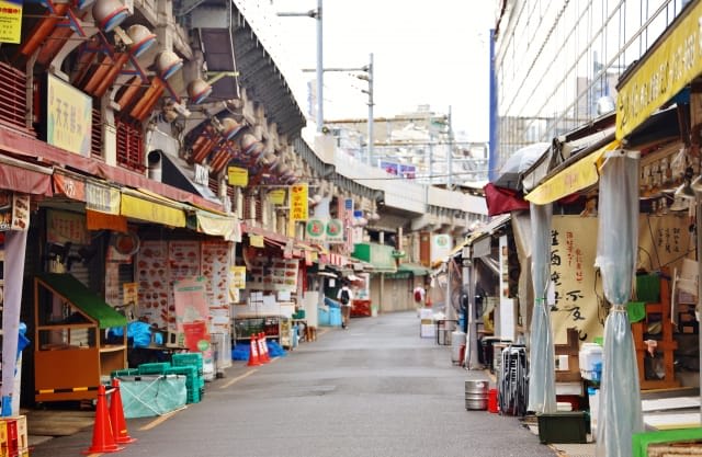 Ueno Ameyoko in the Morning