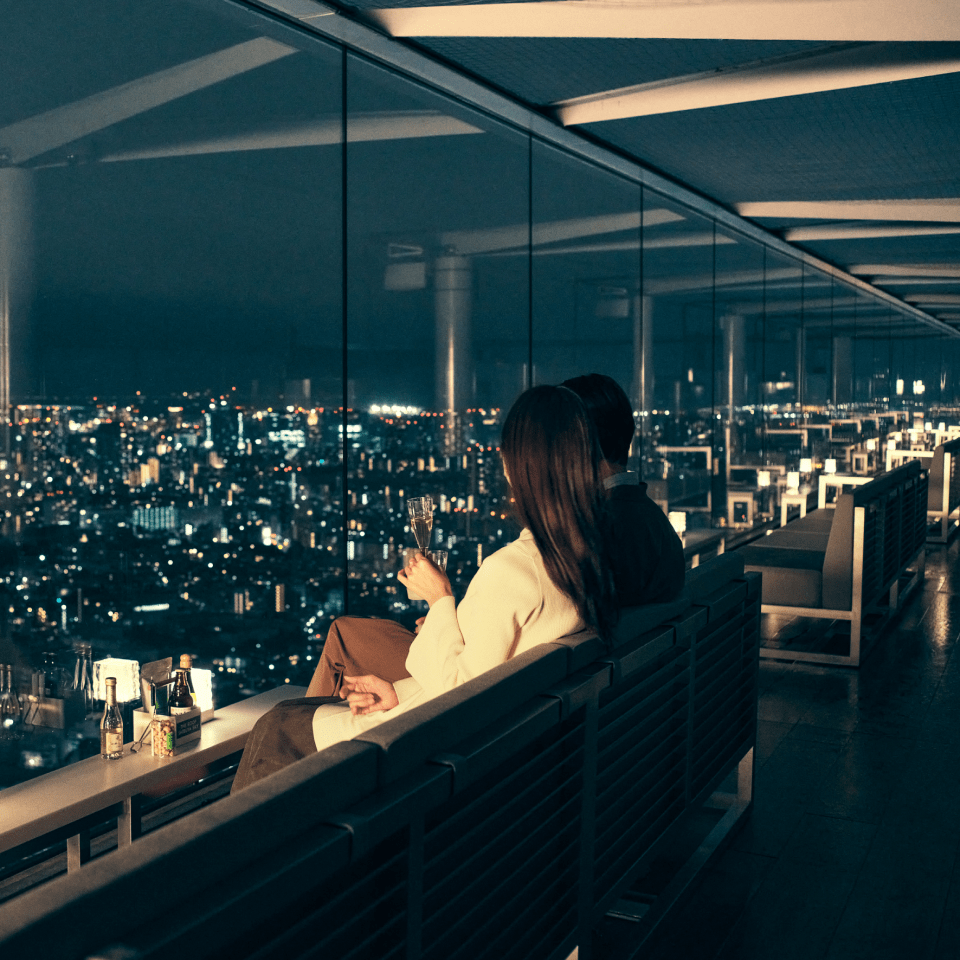 What is THE ROOF SHIBUYA SKY?