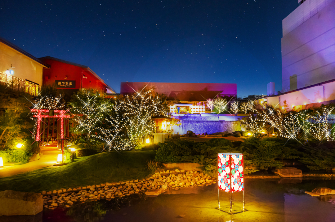 Solaniwa Onsen: Garden of Light ~66,666 Sparkling Lights~