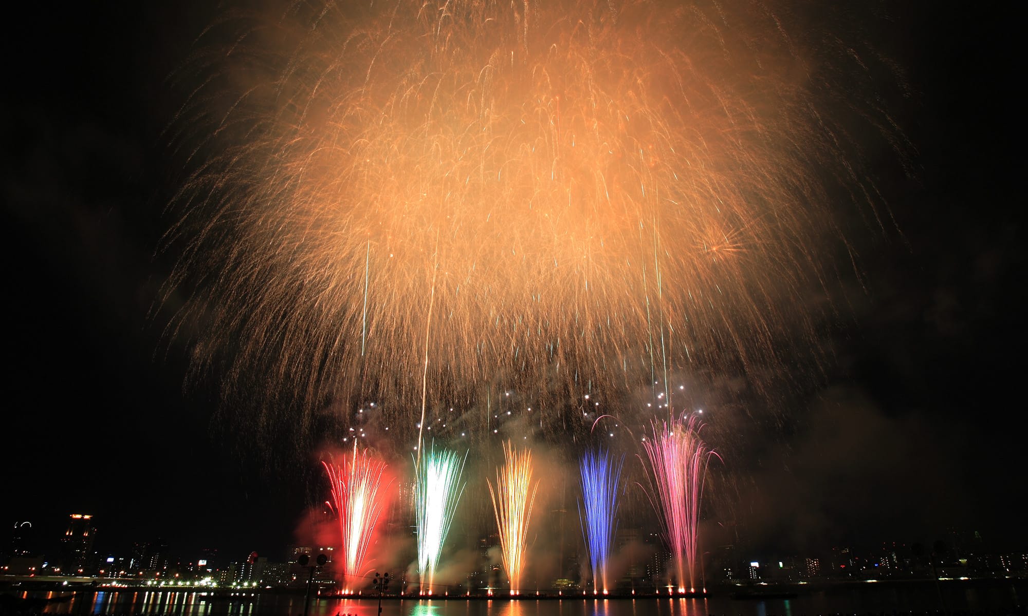 Naniwa Yodogawa Fireworks Festival