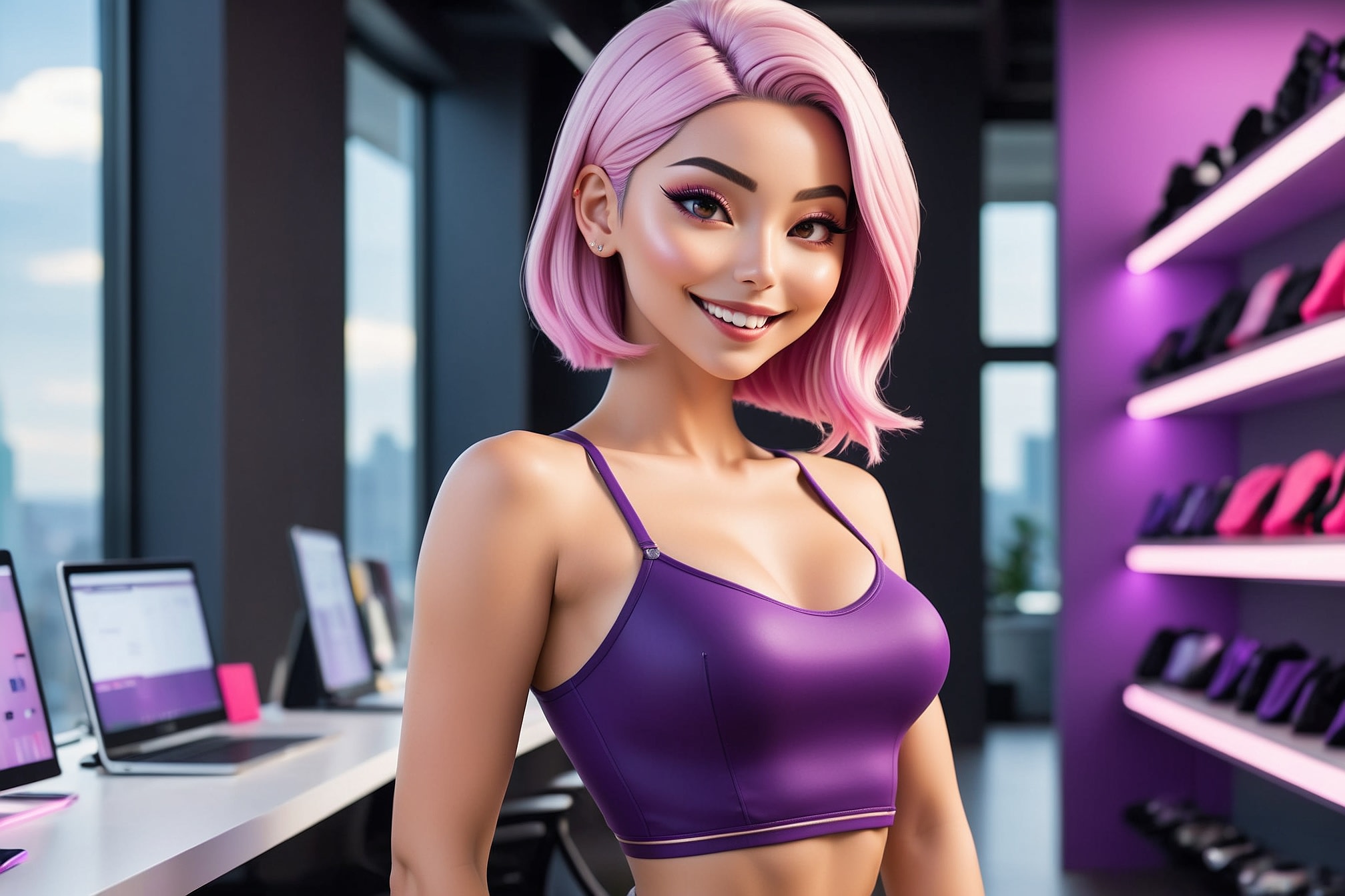 Leonardo AI | Athena Character Reference