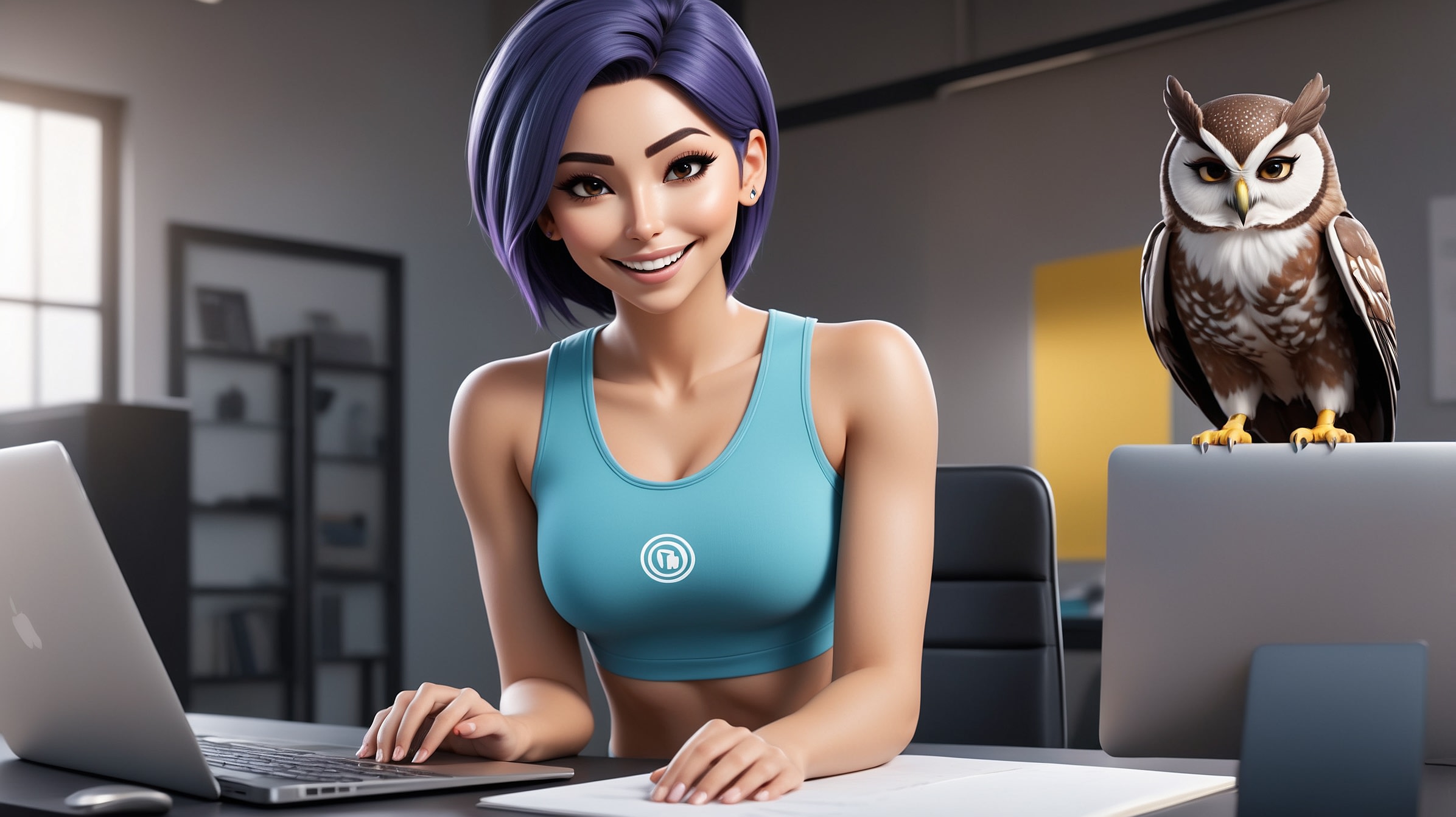 Leonardo AI | Athena Character Reference
