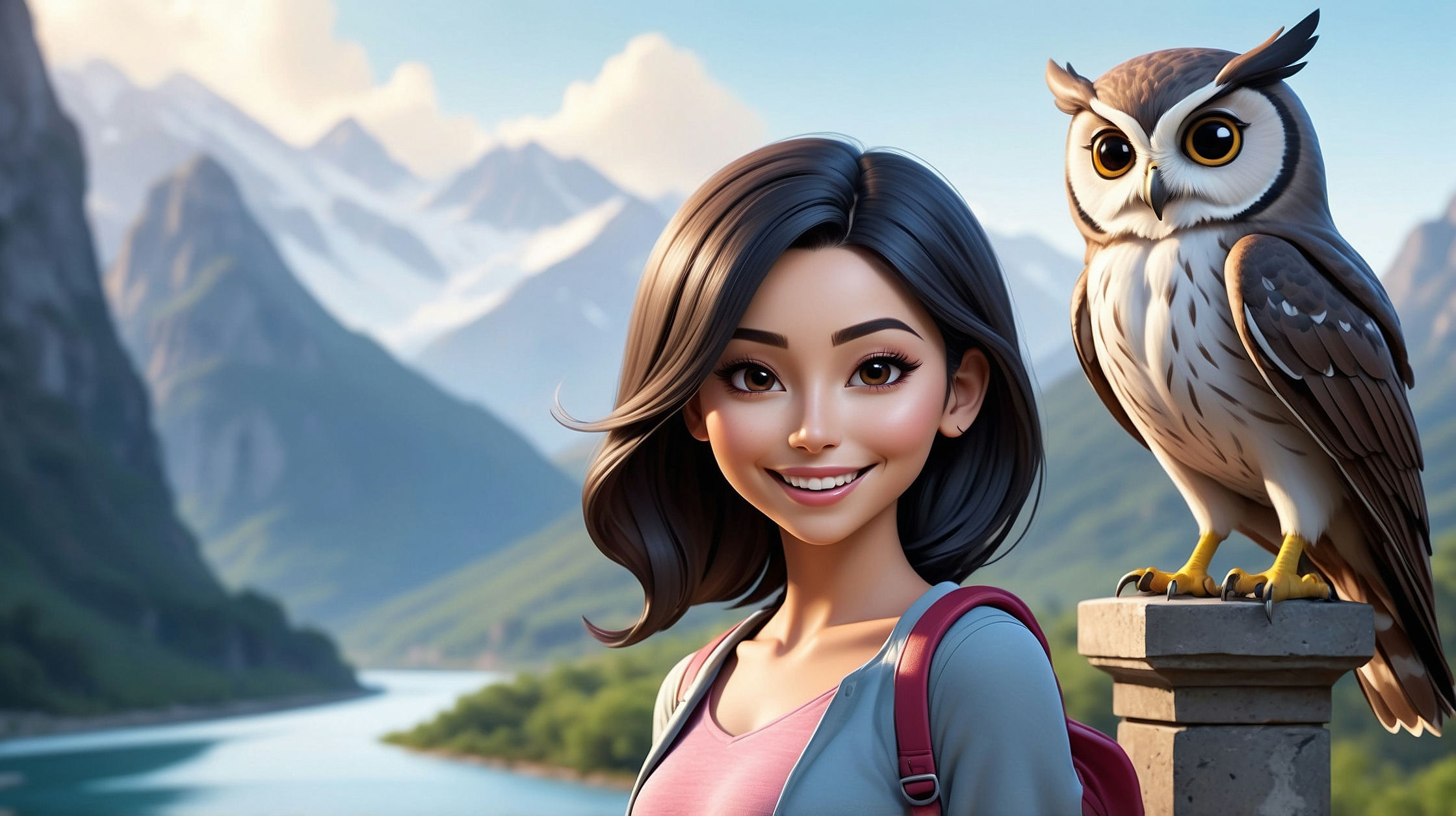 Leonardo AI | Athena Character Reference