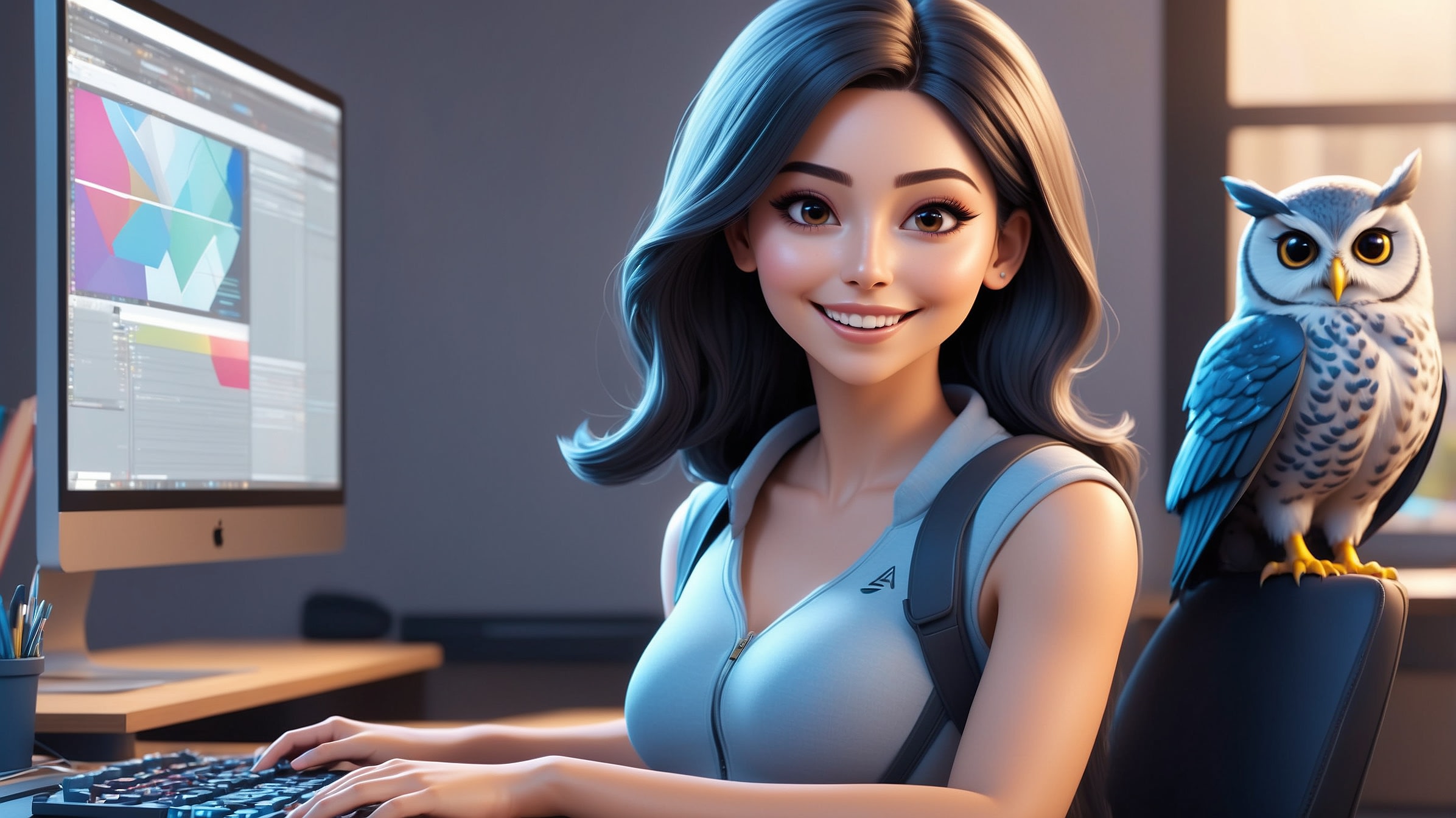 Leonardo AI | Athena Character Reference