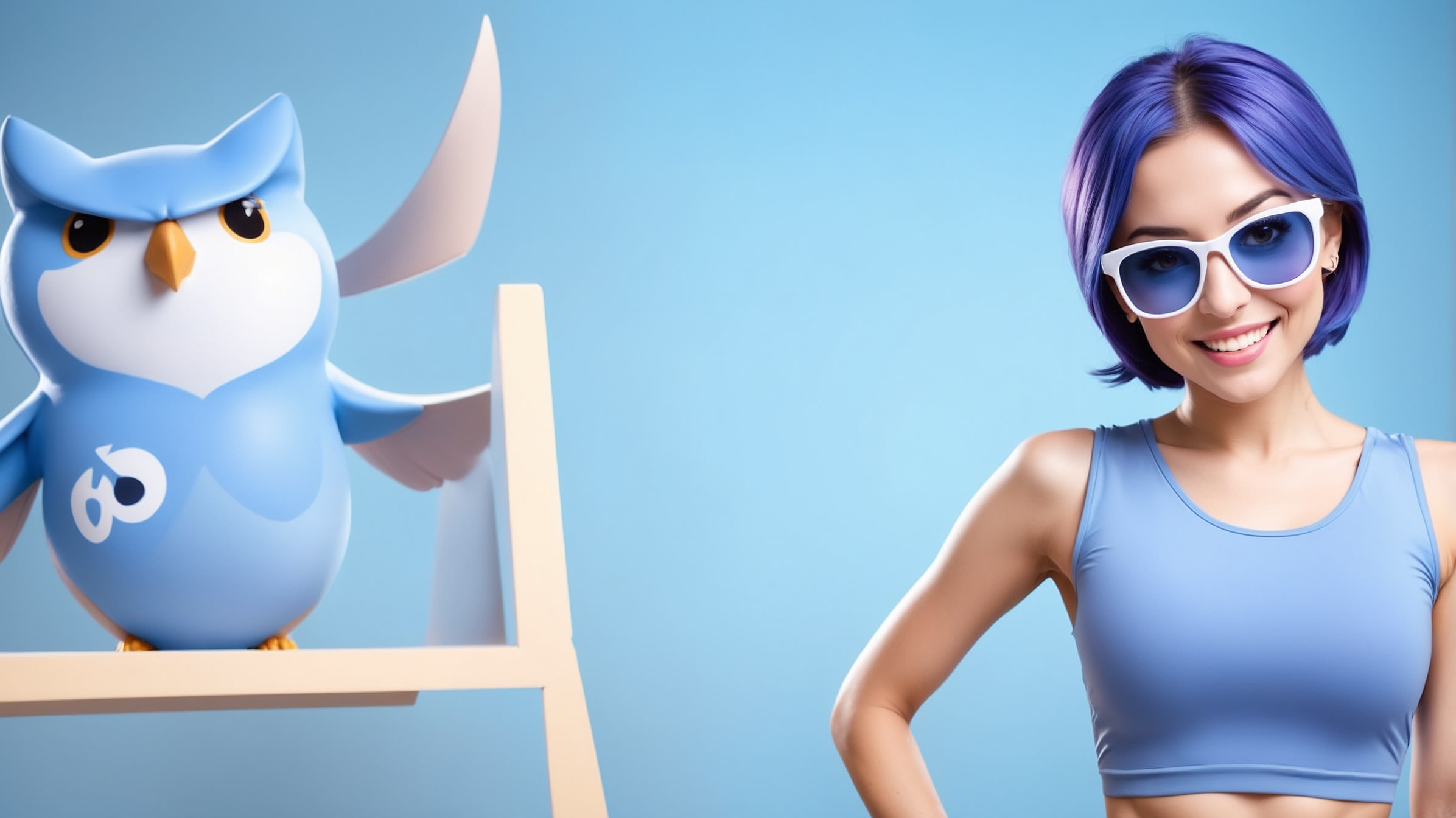 Leonardo AI | Athena Character Reference | "Manage Online Reputation" Supporting Image