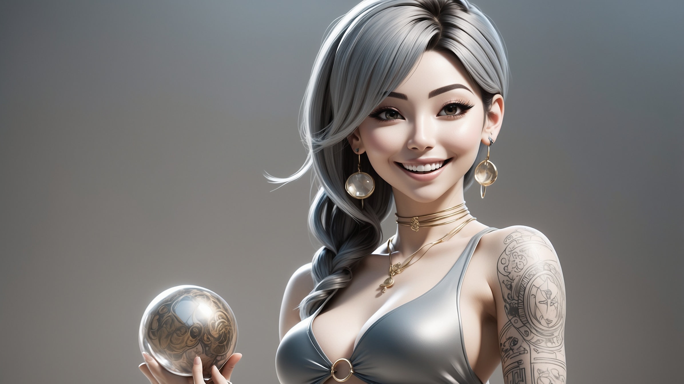 Leonardo AI | Athena Character Reference