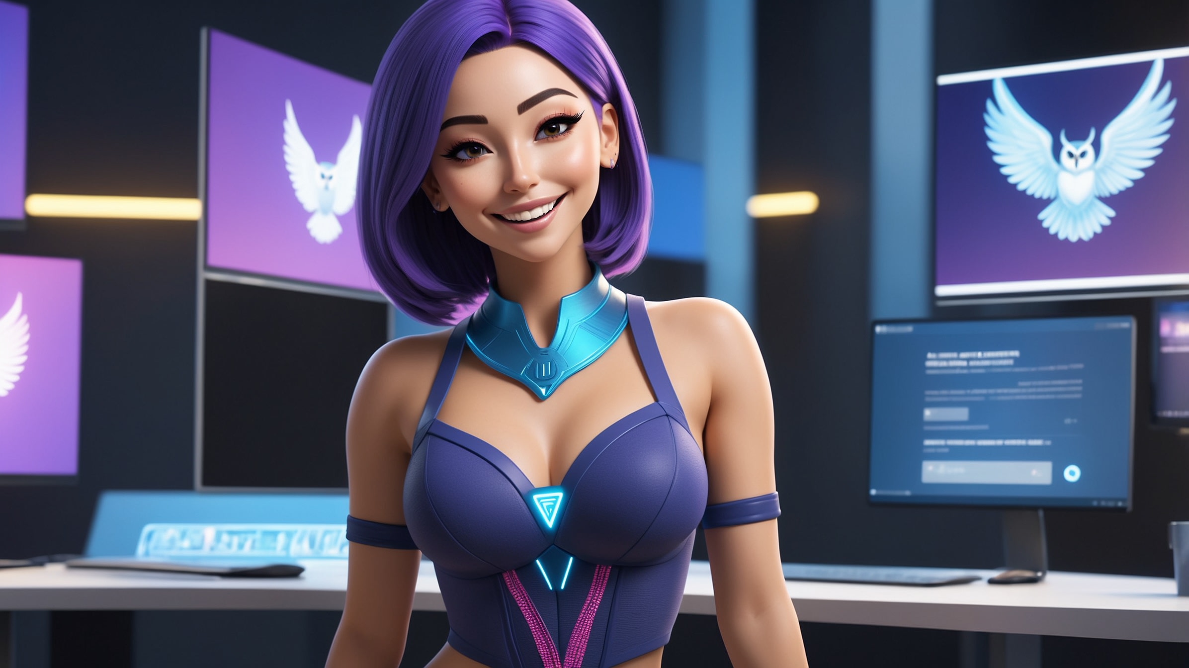 Leonardo AI | Athena Character Reference