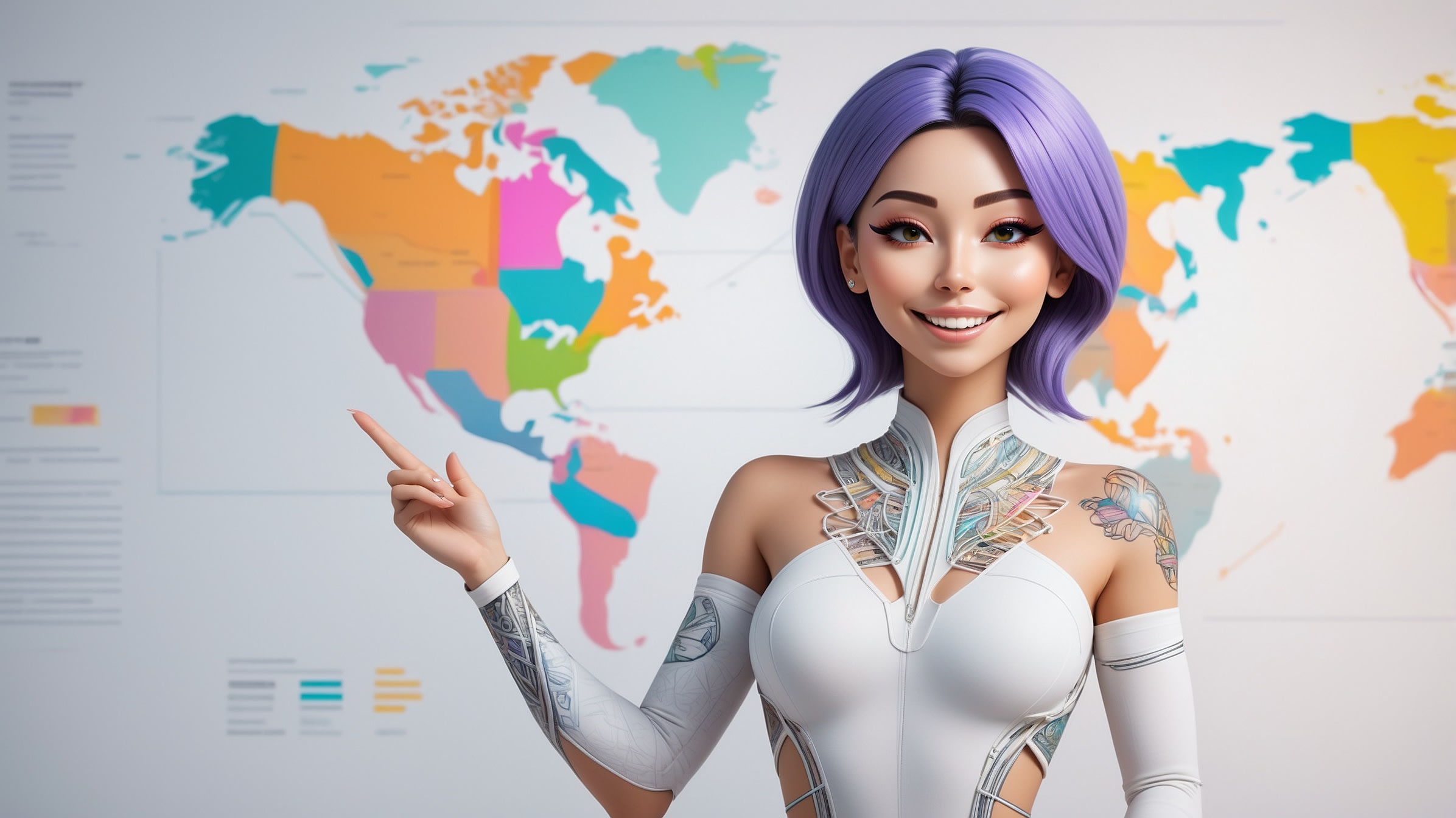 Leonardo AI | Athena Character Reference