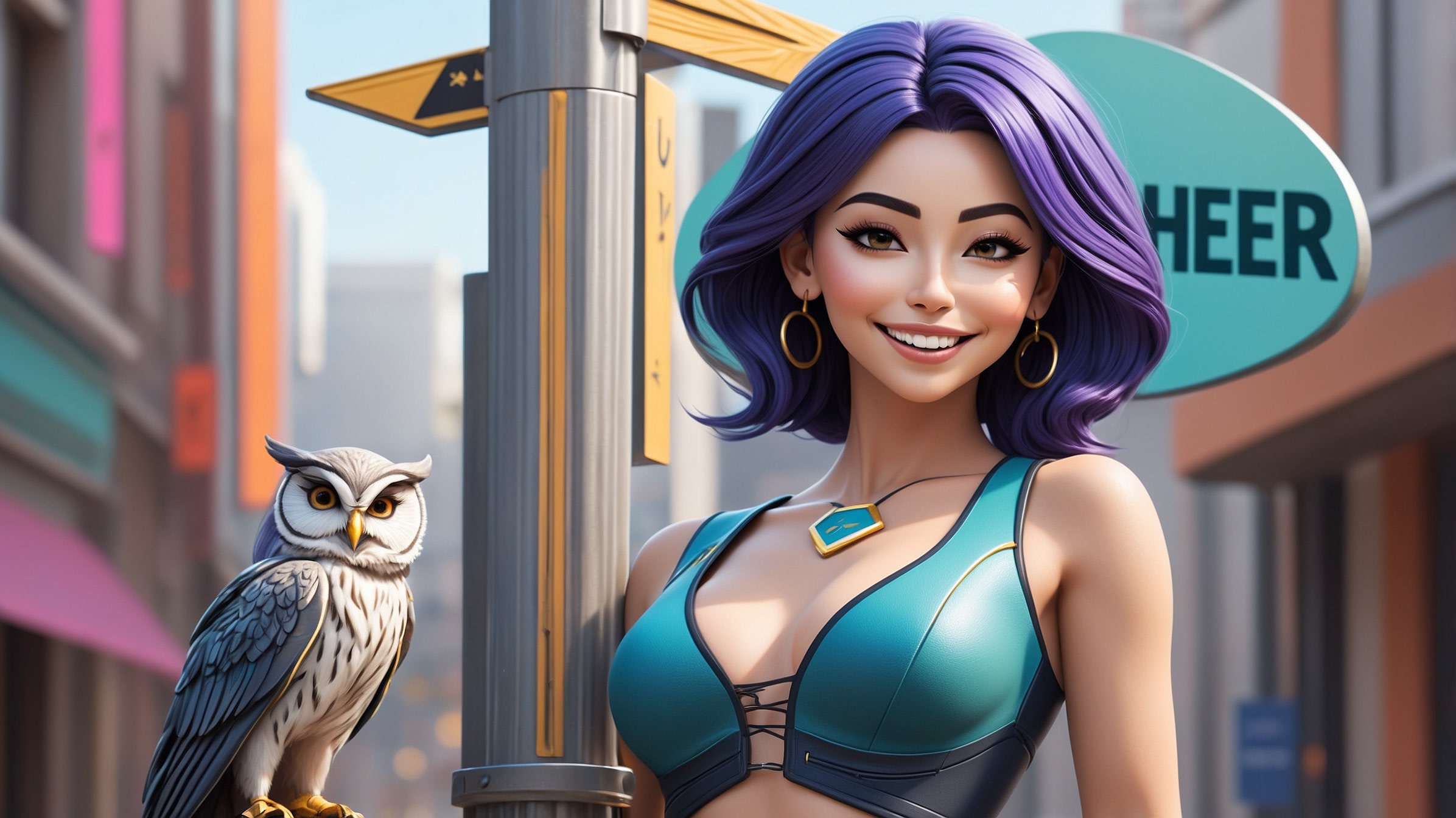Leonardo AI | Athena Character Reference