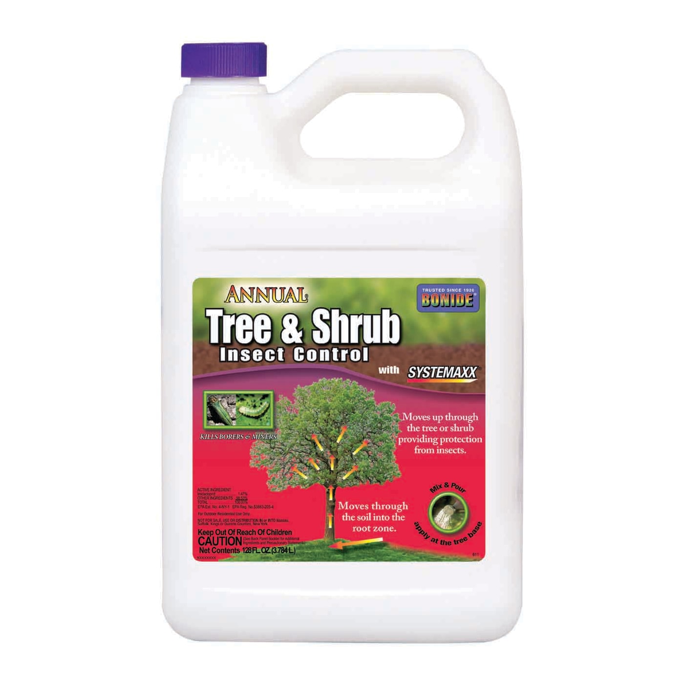 Bonide Annual Tree & Shrub Insect Control | Imidacloprid