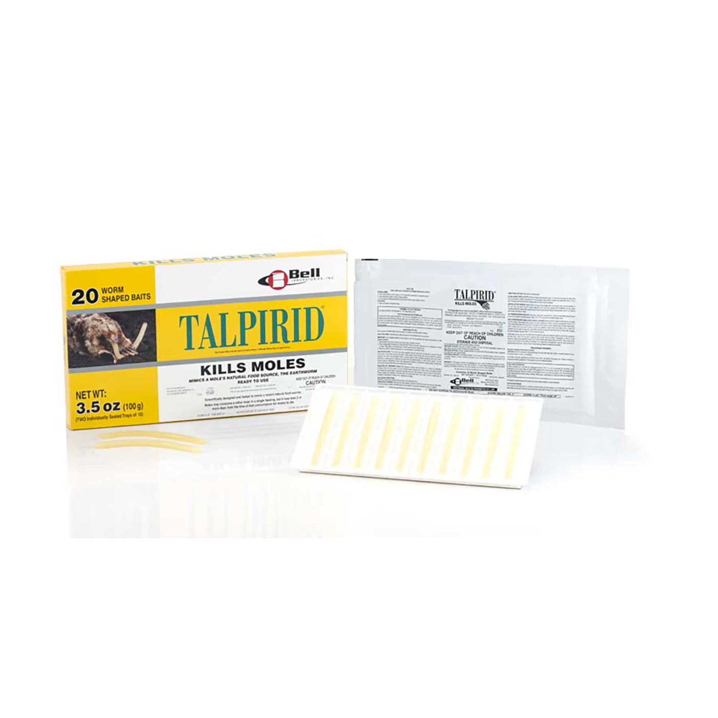 Talpirid Mole Bait - Talpirid Mole Killer Bait - 1 box