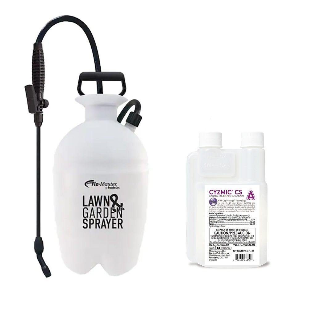 Cyzmic CS 8 oz + Hudson Lawn and Gallon 1 Gallon Sprayer Kit