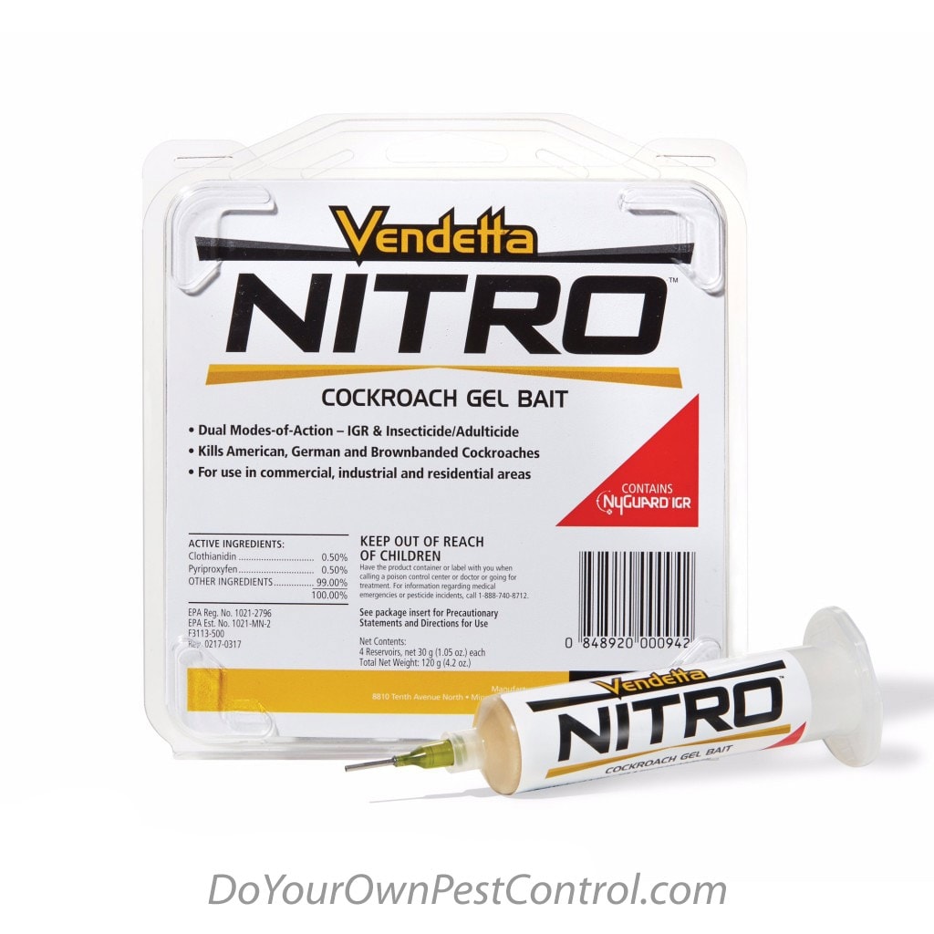 Vendetta Nitro Cockroach Gel Bait