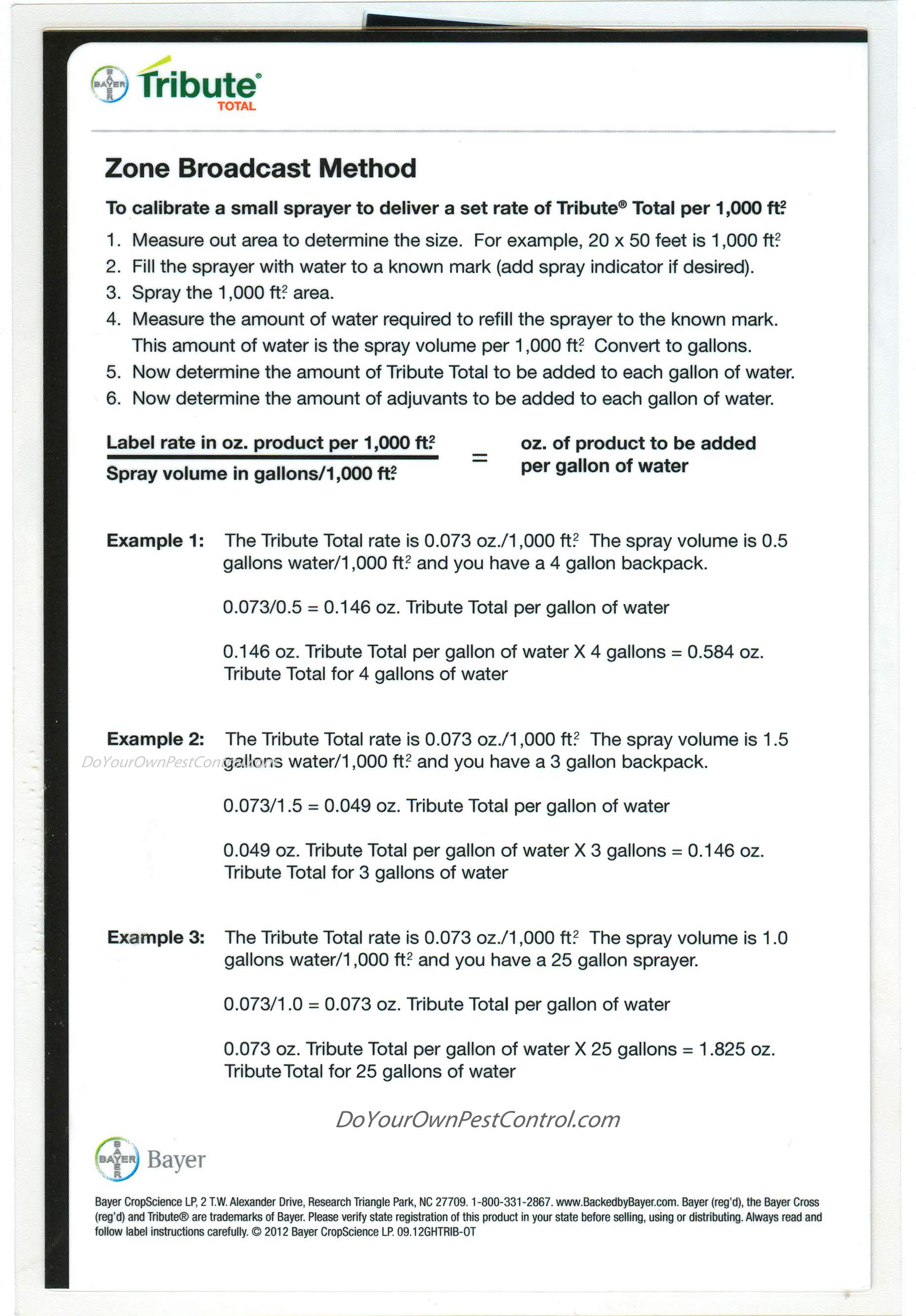 Tribute Total Herbicide | Free Shipping