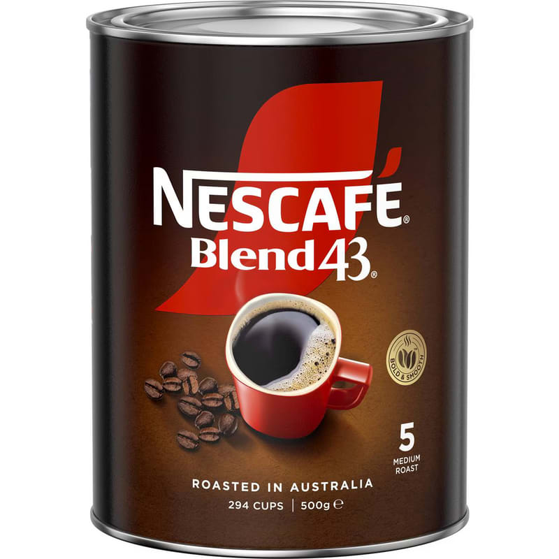 NESCAFE INSTANT AUSTRALIAN TIN 500G