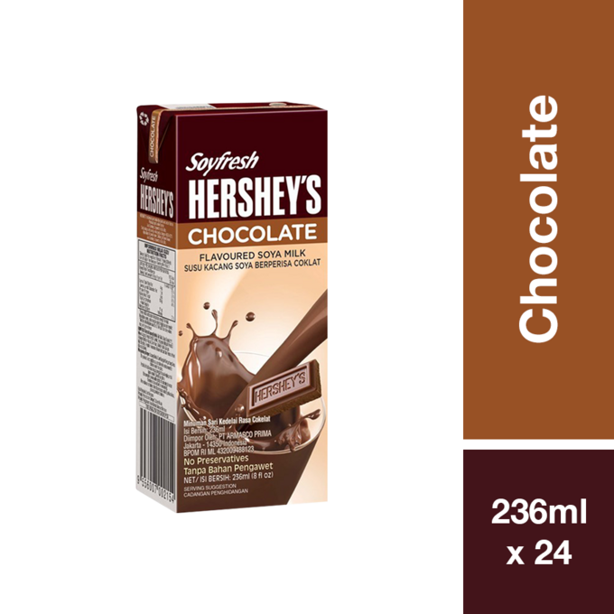 HERSHEYS SOYFRESH CHOCOLATE 236ML