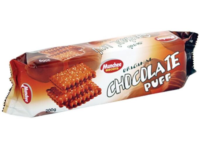 MUNCHEE CHOCOLATE PUFF 200G