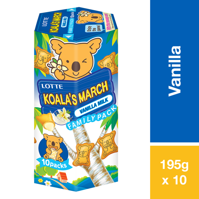 KOALA'S MARCH VANILLA MILK 195G
