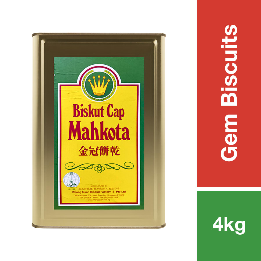 MAHKOTA GEM BISCUITS 4KG