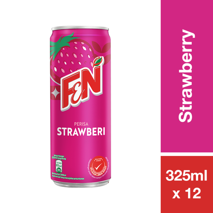 F&N STRAWBERRY CAN 325ML