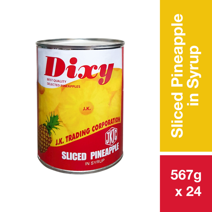 DIXY PINEAPPLE SLICED IN SYRUP 567G