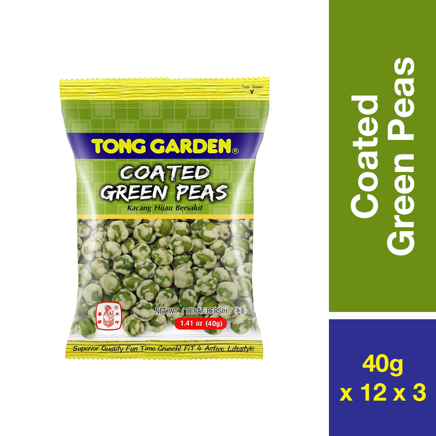 TONG GARDEN COATED GREEN PEAS 40G