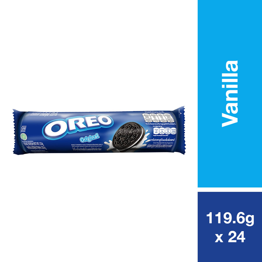 OREO BISCUITS VANILLA 119.6G