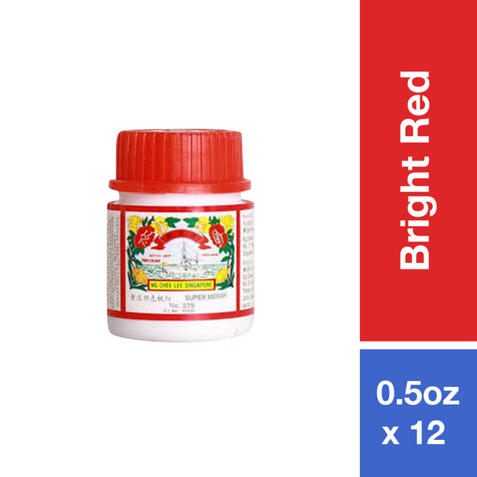 BATTLESHIP FOOD COLOUR - BRIGHT RED 279