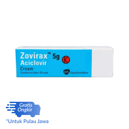 Zovirax 5 Krim 5 gr Manfaat, Kandungan, Dosis, dan Efek Samping