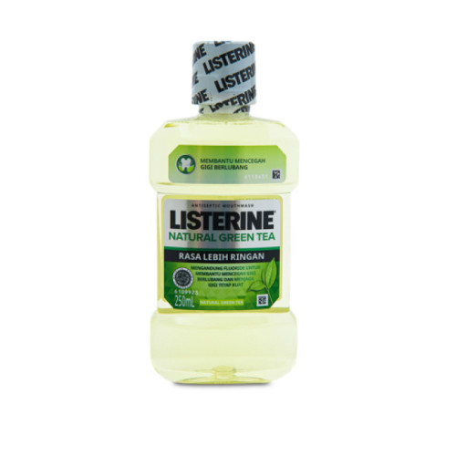 Listerine Natural Green Tea Mouthwash 250 Ml Alodokter Shop