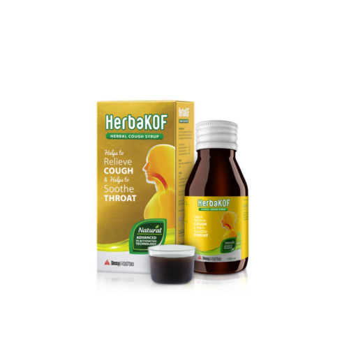 Herbakof Herbal Cough Syrup 100 ml Manfaat, Kandungan, Dosis, dan
