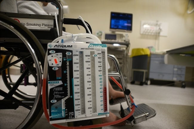 Permasalahan Kateter Interkostal dan Water Seal Drainage