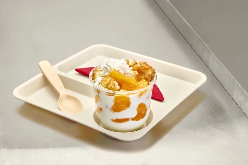 Mandarin Dreamsicle Cake Parfait