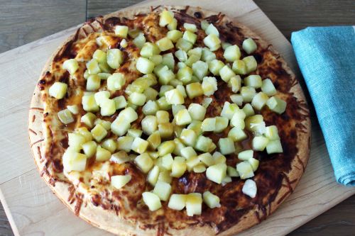 Apple Ginger Pizza